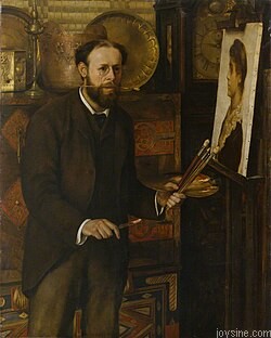 250px Collier, Marian Portrait of John Collier circa 1882 1883.jpg
