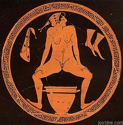 250px Hetaera urinating into a skyphos at a Kylix by the Foundry Painter Antikensammlung Berlin.jpg
